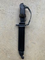 SOLD Complete numbers matching Yugo bayonet