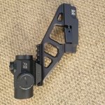 Master Mount (forward biased) and Primary Arms Red Dot