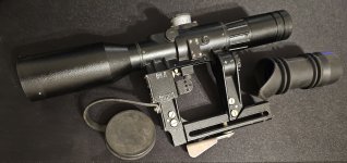 POSP 8x42VD (adjustable diopter) AK mount Belarusian scope