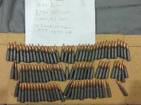 REDUCED PRICE WTS: 100 ROUNDS OF LOOSE 5.45X39