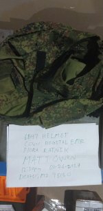 Reduced price!! Russian Ratnik (warrior program) 6b47 emr Flora helmet cover