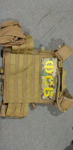 WTS: RUSSIAN ANA TACTICAL M2 PLATE CARRIER COYOTE