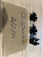 Surplus M1/2 Carbine Rear Sights and Enfield front sight guard
