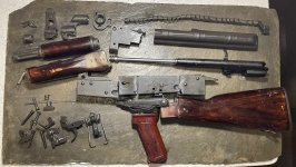 Russian 1965 AKM parts kit 10 matching kit