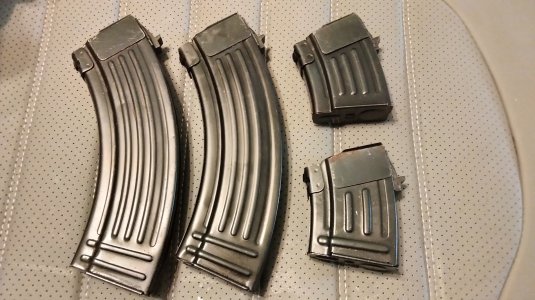WTS a lot of 4 Chinese AK flatbacks 762x39 mags