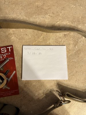 AKFST Front sight tool and limited edition AK sling