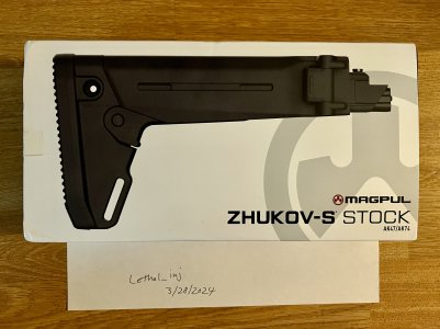 AK folding stock New in Box unopened $65🛳️