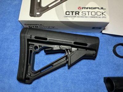 WBP side folder stock adapter + Magpul CTR Stock | Combloc Market