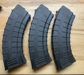 Carolina Shooter Supply Dominator Brake, 3 Tapco 7.62 Magazines