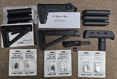 Magpul Parts - MOE Carbine Stock, MOE AK, Zhukov & More