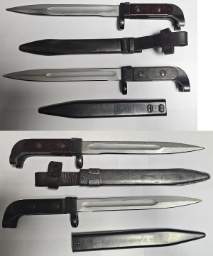 Milled Type 1 Bayonets