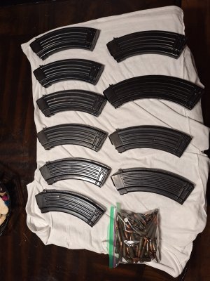 Ak mags/ammo(Sold)
