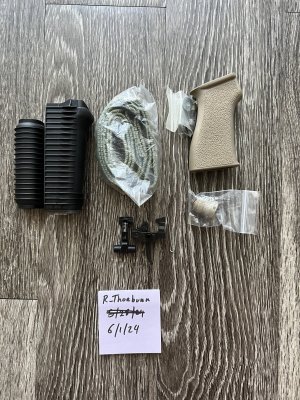 [WTS] Enhanced Fime Trigger, Krink HGs and grip