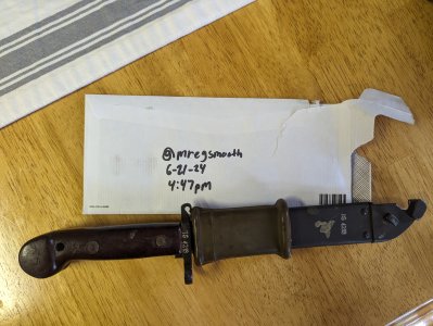 [WTS] Romanian bayonet [$30 shipped]