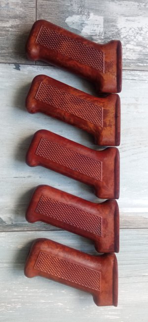 Polish PGs bakelite Fatties. Fabryka Broni Radom Armory (circle 11).