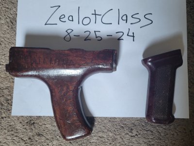 Refinished Romanian Dong + Bakelite Pistol Grip