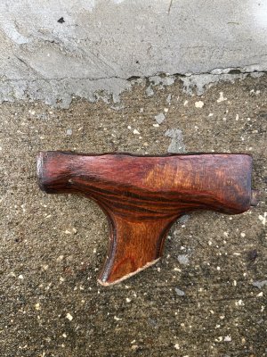 Romy Sharkfin Dong, Romy Bakelite Grip, Khyber Customs wood grip,