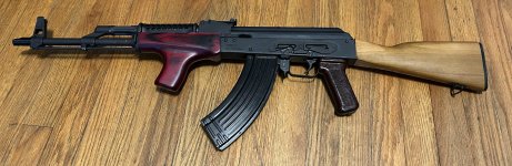 WTB Russian red buttstock