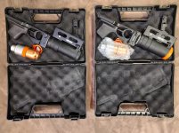 GP-25 [Replica] Under-Barrel Grenade Launchers: Top of the line Double Bell units. Include replica [airsoft] grenades. New in Box. Price is as shippe