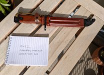 Russian Izhmash 6h4 AKM Bayonet [SOLD]