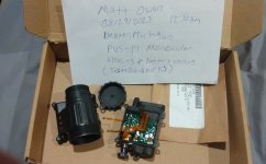 PVS14 MONOCULAR HOUSING AND BATTERY HOUSING TESTED AND WORKS