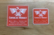 Combloc Market Stickers! $1.50-2.50, Soviet Pin Sets, Yugo Military Surplus Grips