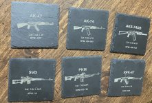 Gun Coasters