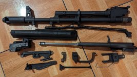 Bulgarian AK-74 parts kit, headspaced