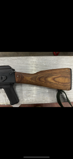 Value of wasr laminate with polish sling and romy grip I will include