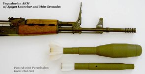 M66 or M68 Yugoslavian Training/dummy Rifle Grenades [KY] $75-150