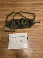 Chinese Military Chicom Chest Rig Woodland Camouflage Type 95 $100 SHIPPED