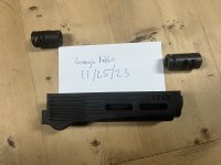 WTS Frigate Arms Mlok Lower and a muzzle brake